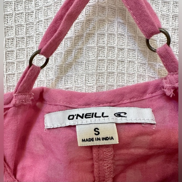 NWOT- O’Neill - Small- Pink- Lined Shorts Romper - Picture 10 of 10